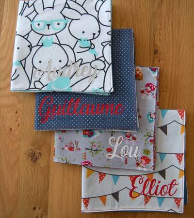Serviette de table personnalisée